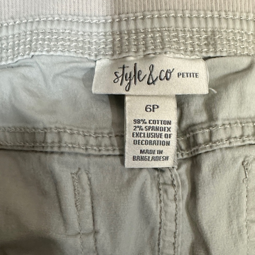 Style & Co. Light Tan Casual Pants - Picture 3 of 6